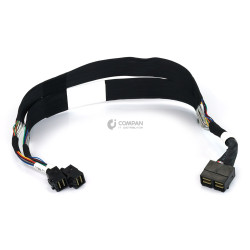 RHS72-0802 AMPHENOL DUAL MINI SAS HD INTERNAL CABLE 0.43M